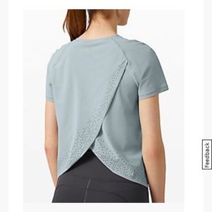 Lululemon Quick Pace Short Sleeve Top